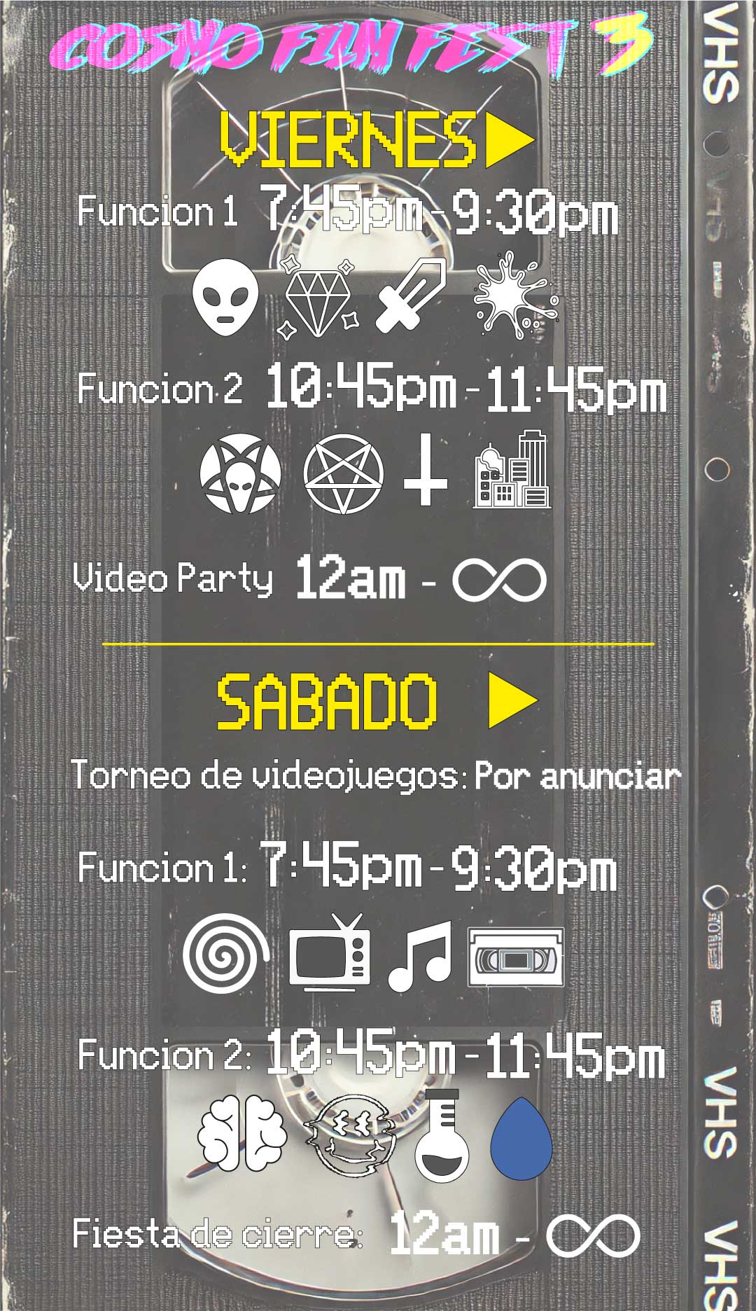 Horario Vertical